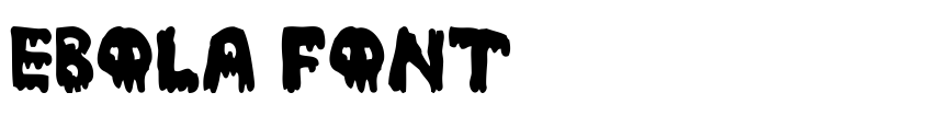 Preview Ebola Font