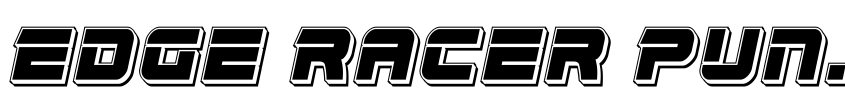 Preview Edge Racer Punch Italic
