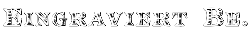 Preview Eingraviert Beveled