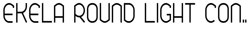 Preview Ekela Round Light Condensed