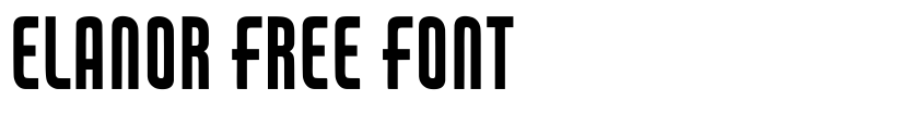 Preview Elanor Free Font