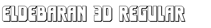 Preview Eldebaran 3D Regular