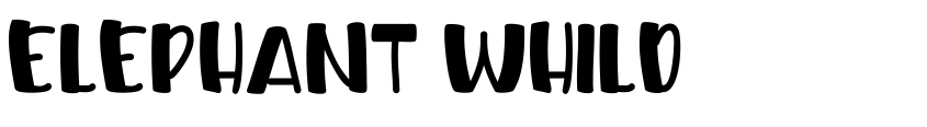 Preview ELEPHANT WHILD