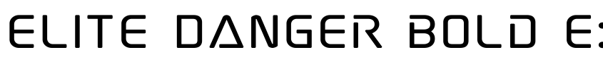 Preview Elite Danger Bold Expanded