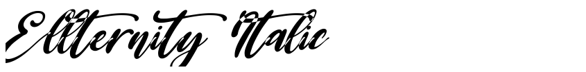 Preview Ellternity Italic