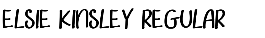 Preview Elsie Kinsley Regular