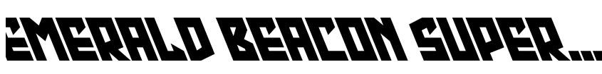 Preview Emerald Beacon Super-Leftalic