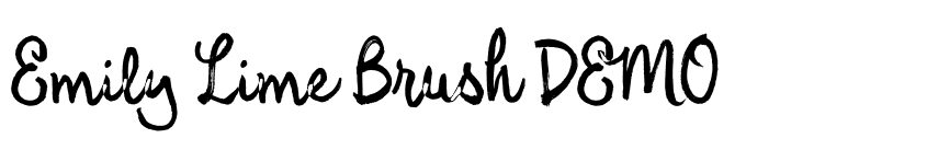 Preview Emily Lime Brush DEMO