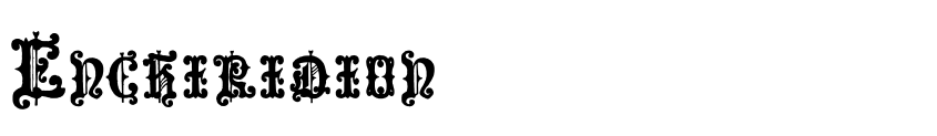 Preview Enchiridion