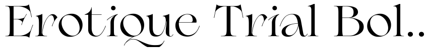 Preview Erotique Trial Bold