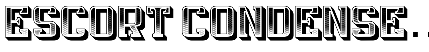 Preview Escort Condensed Regular