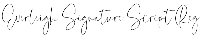 Preview Everleigh Signature Script Reg
