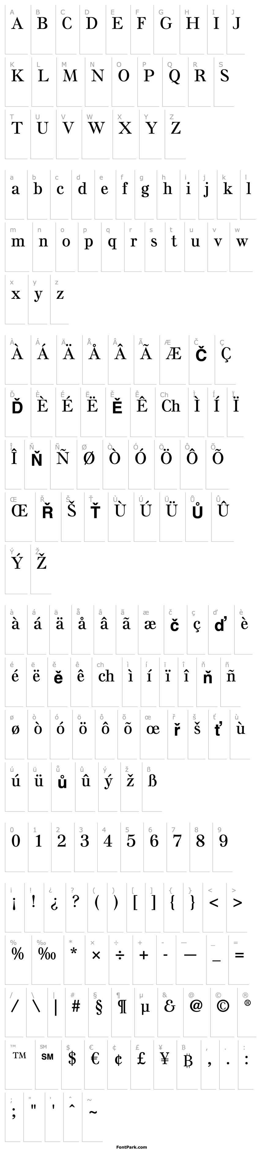 Přehled ElseNPLStd-SemiBold