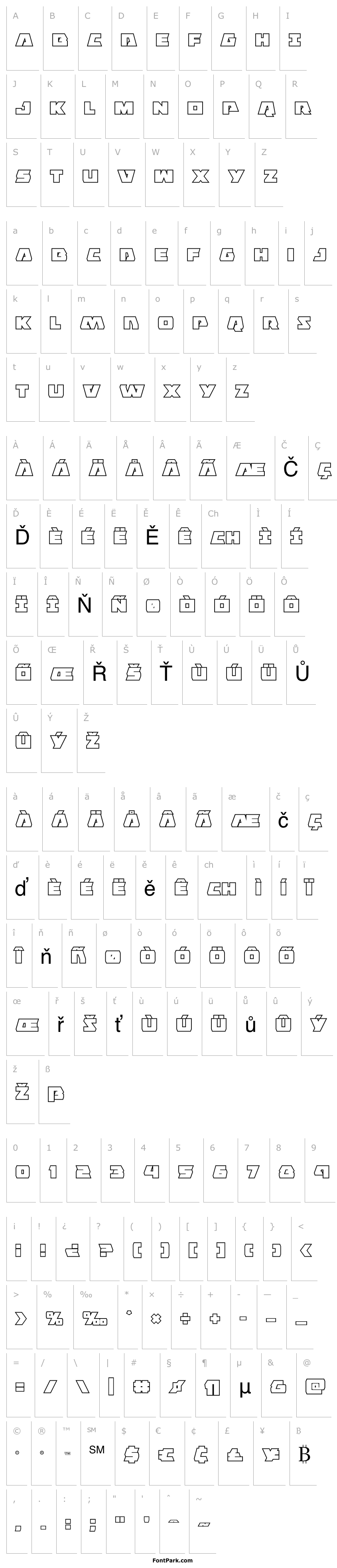 Přehled Eagle Strike Bold Outline