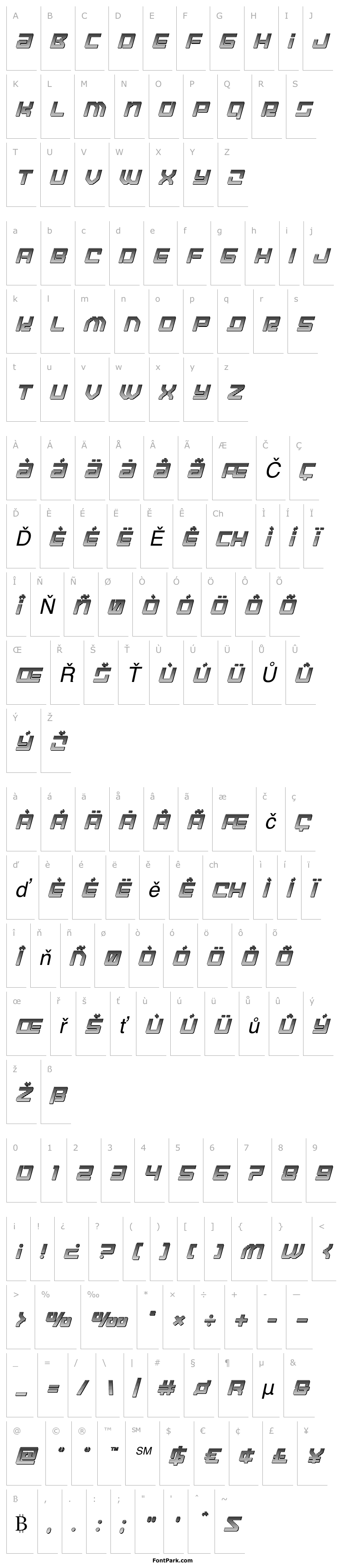 Overview Early Warning Chrome Italic