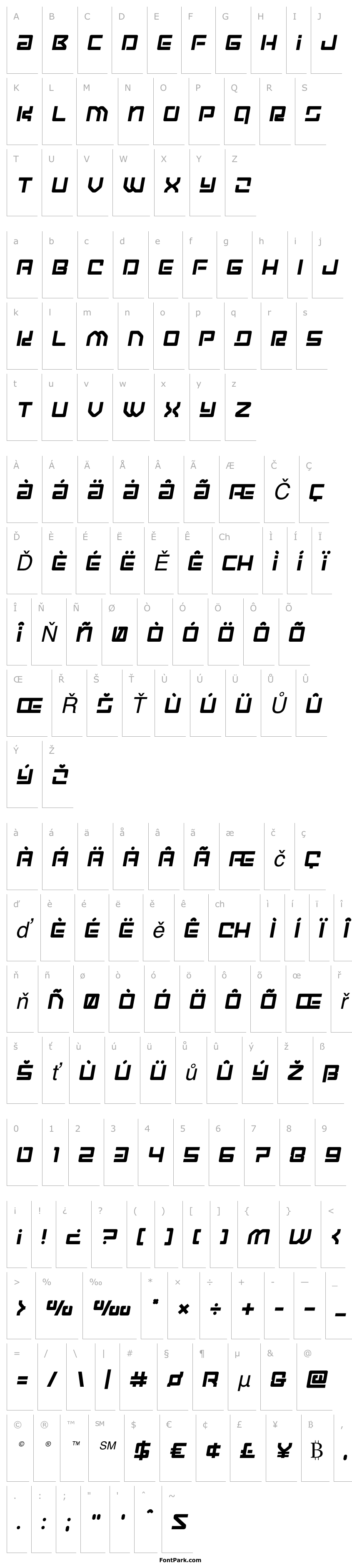 Přehled Early Warning Semi-Italic
