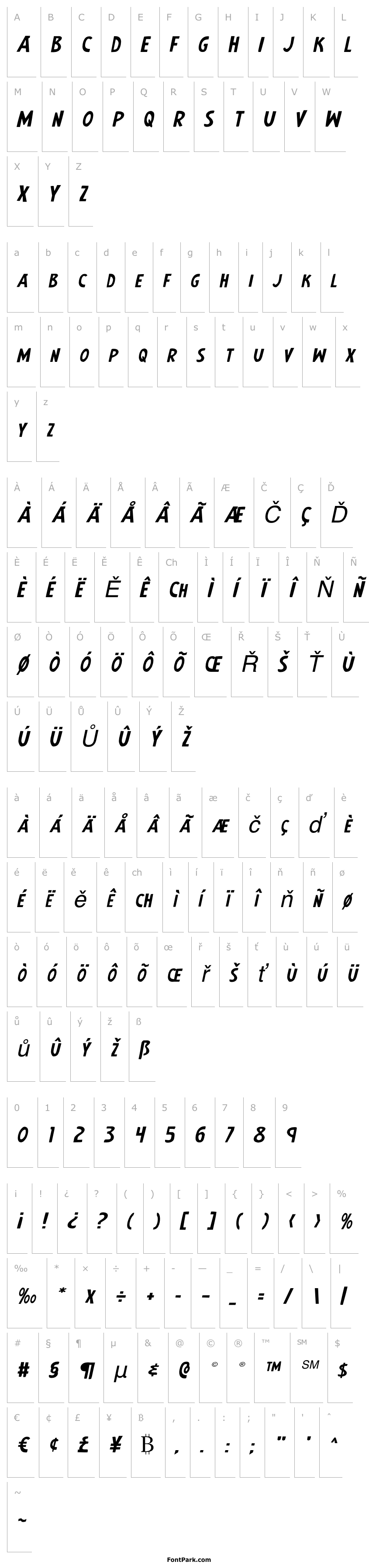 Overview Earth's Mightiest Expanded Italic