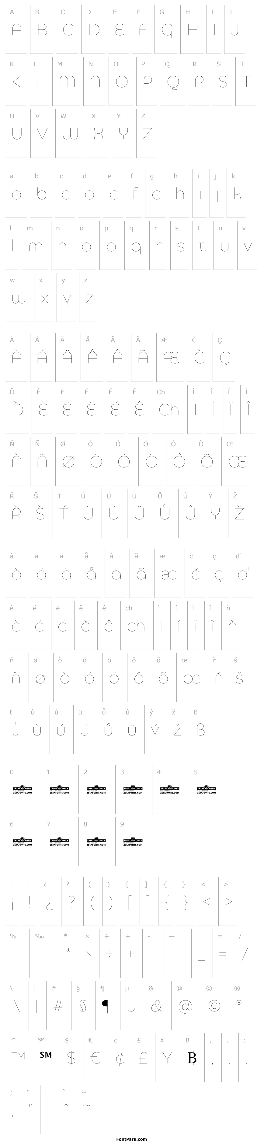 Overview Eastman Alternate Trial Thin