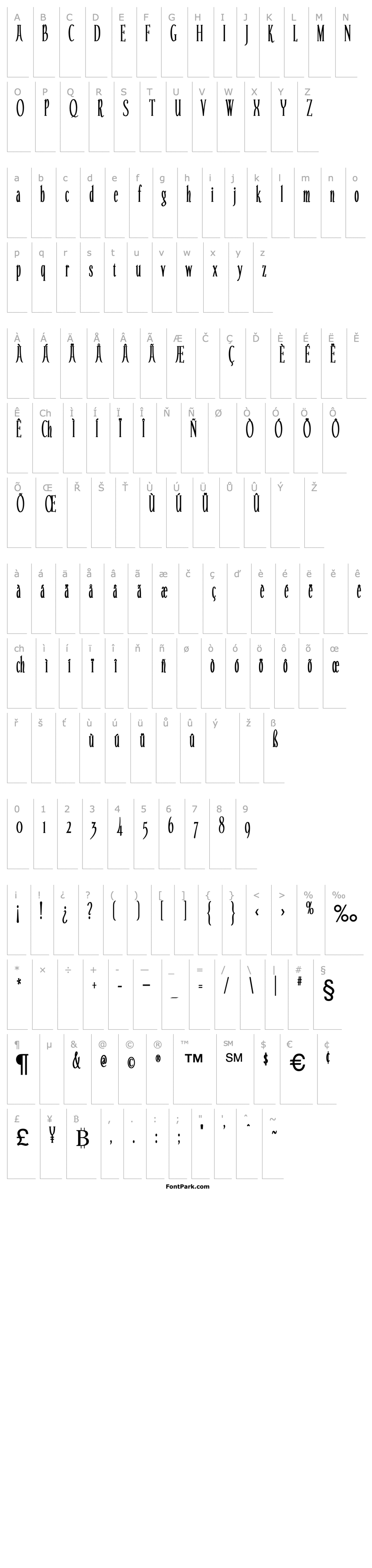 Overview Echelon Condensed