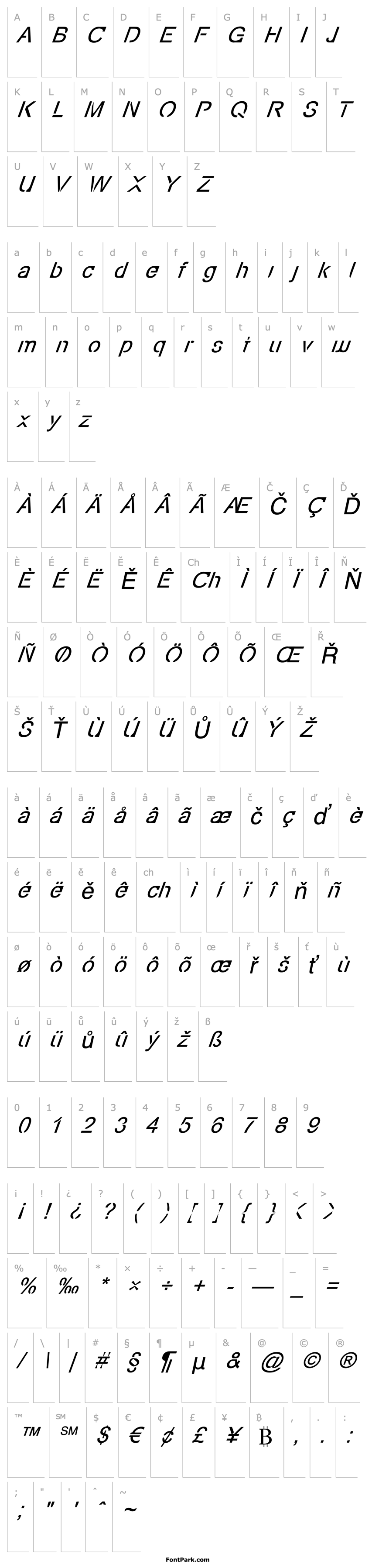 Přehled Eco-Files Italic