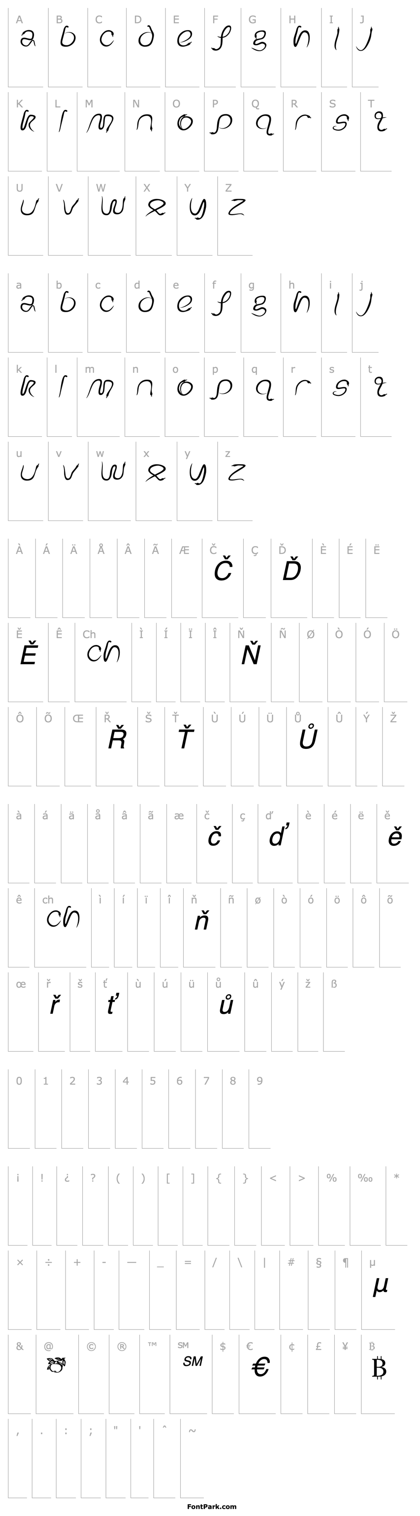 Přehled EdenDisplay Italic