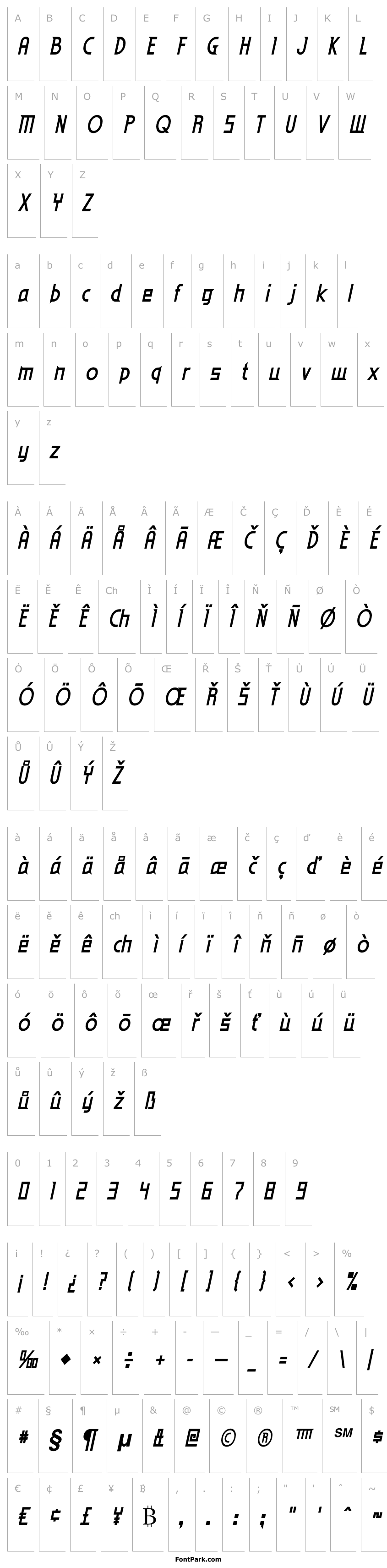 Přehled EdenMills-BoldItalic