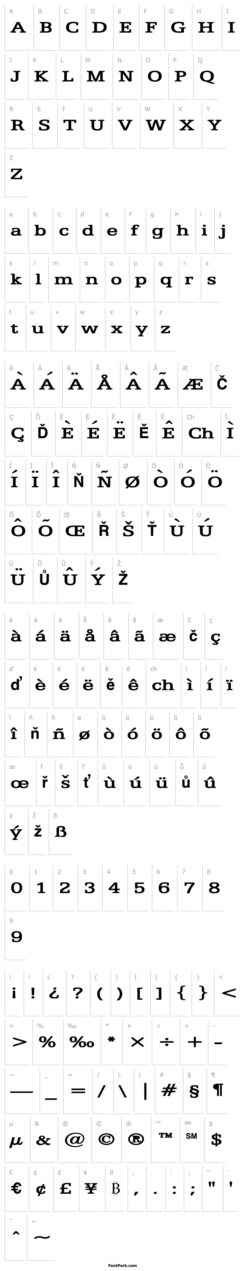 Overview Eggo Extended Bold