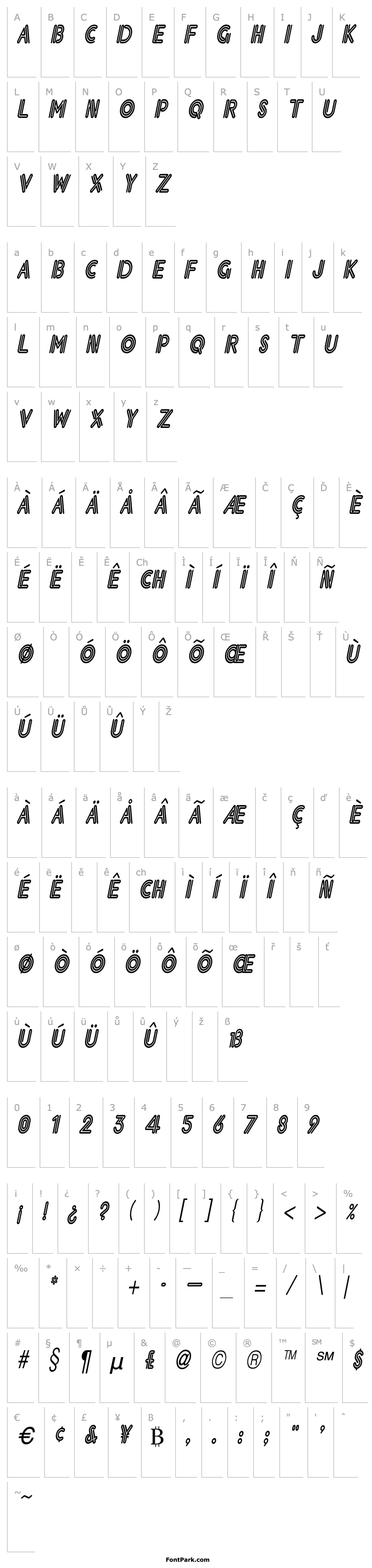 Overview Eklektic-Normal Cn Italic