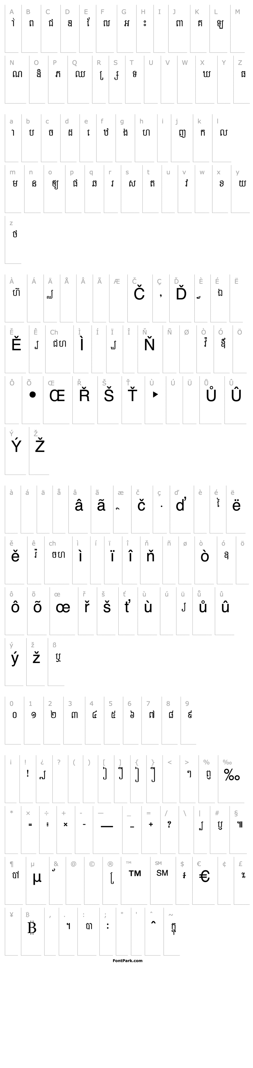 Overview Ekreach Regular