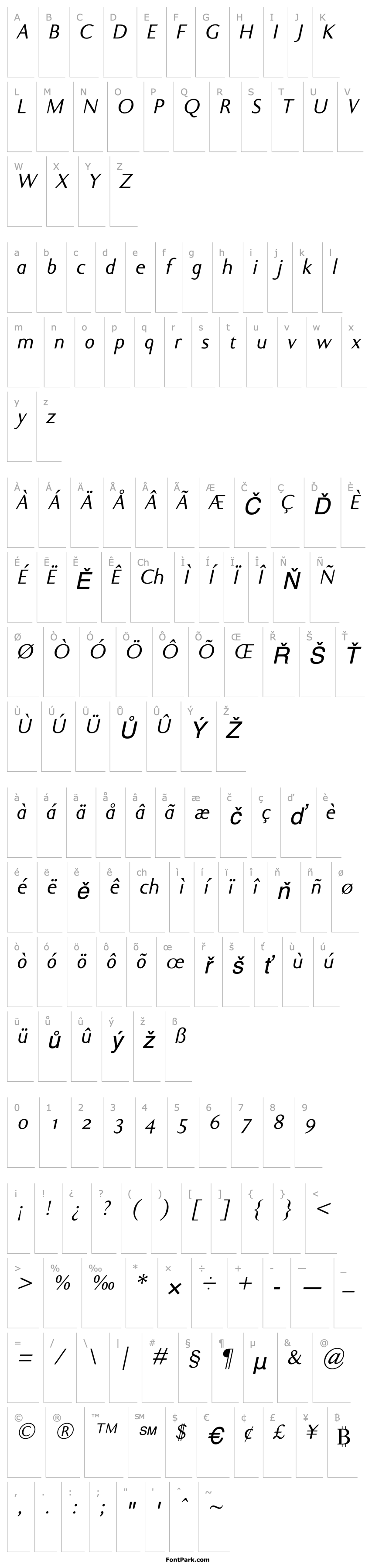 Overview Ela Sans Regular Italic PDF