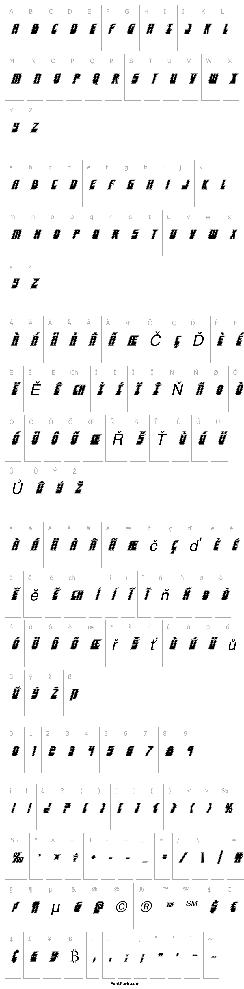 Přehled Eldebaran Academy Italic