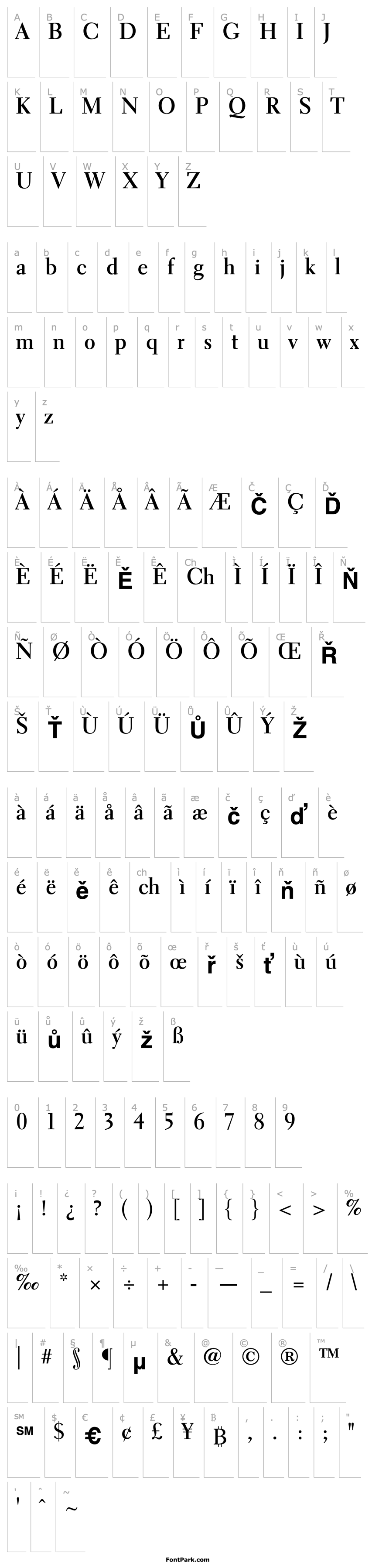 Přehled ElectraLHDisplay-Bold