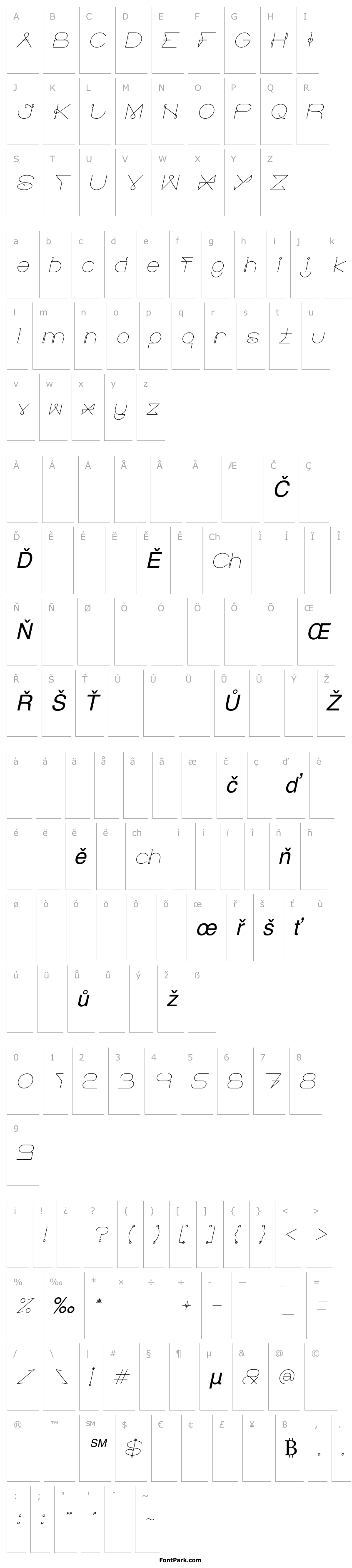 Přehled ELECTRIC CITY Italic