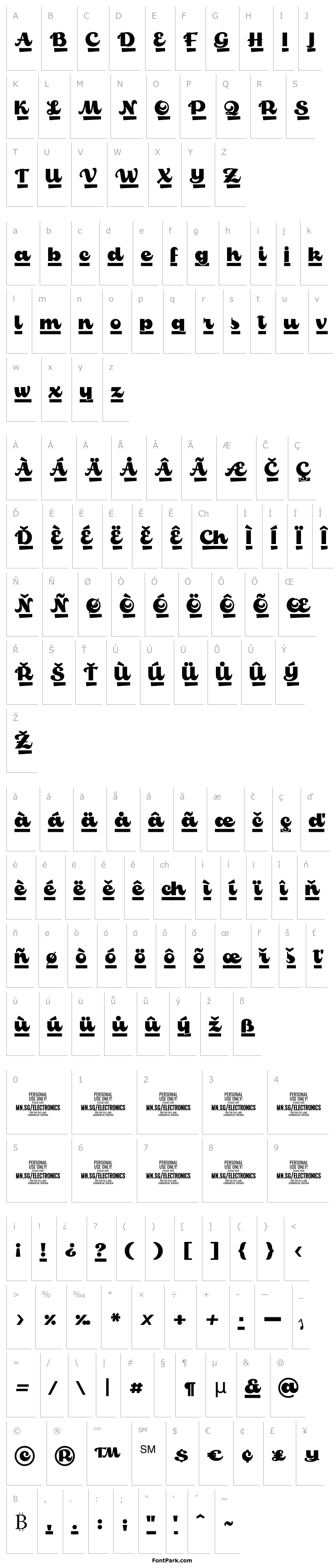 Overview Electronics Line PERSONAL USE