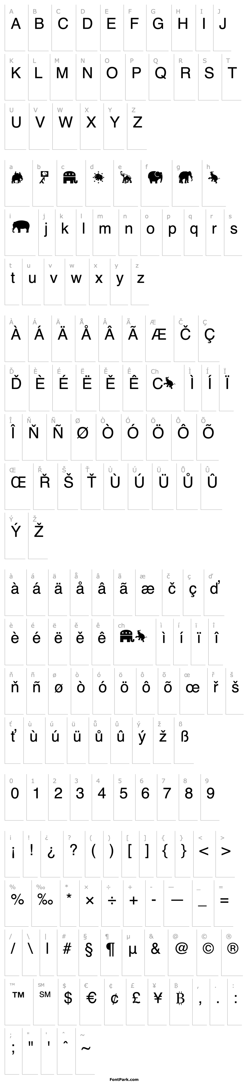 Overview ELEFONT