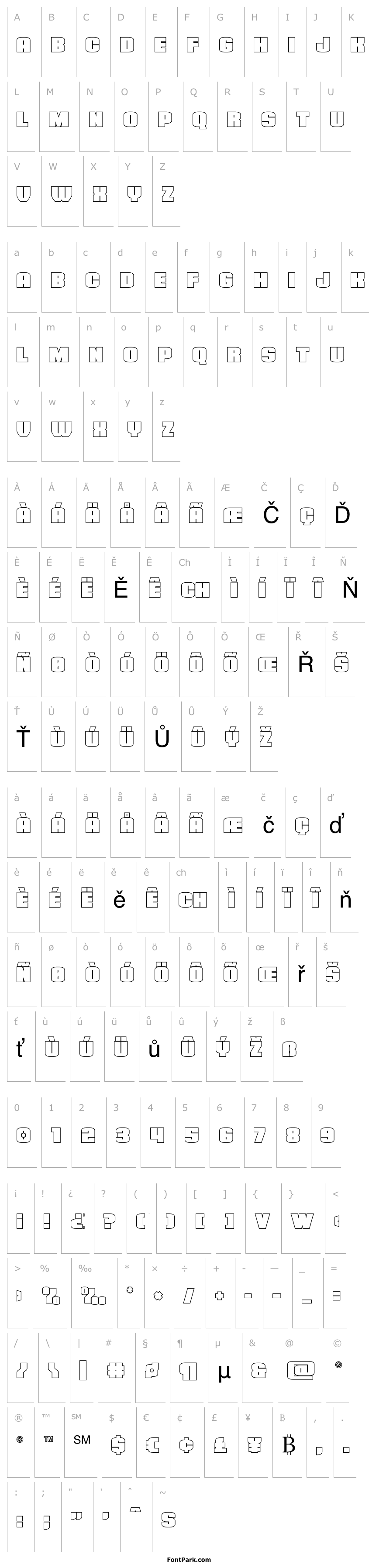 Přehled Elephant Gun Outline