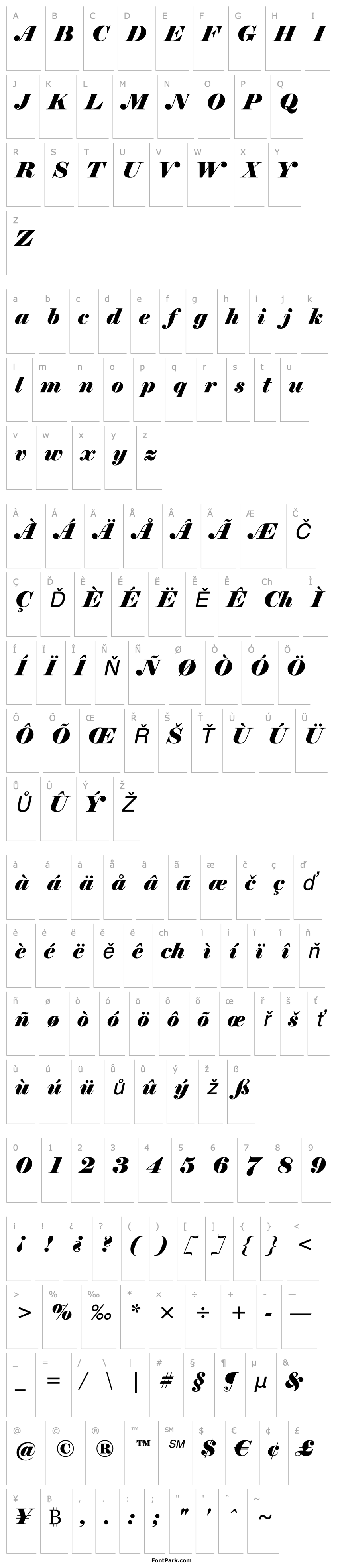 Overview Elephant Italic