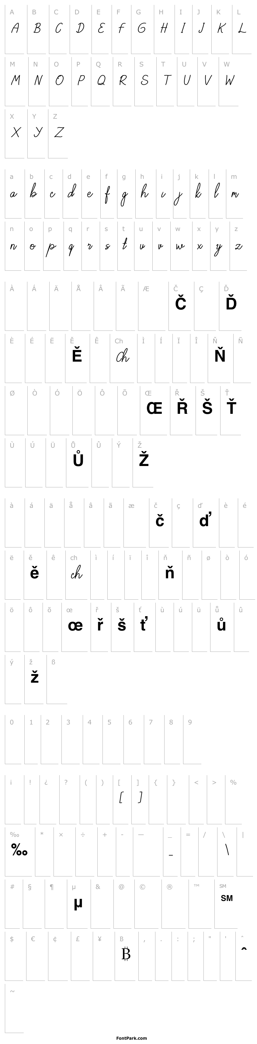 Overview elfia Bold