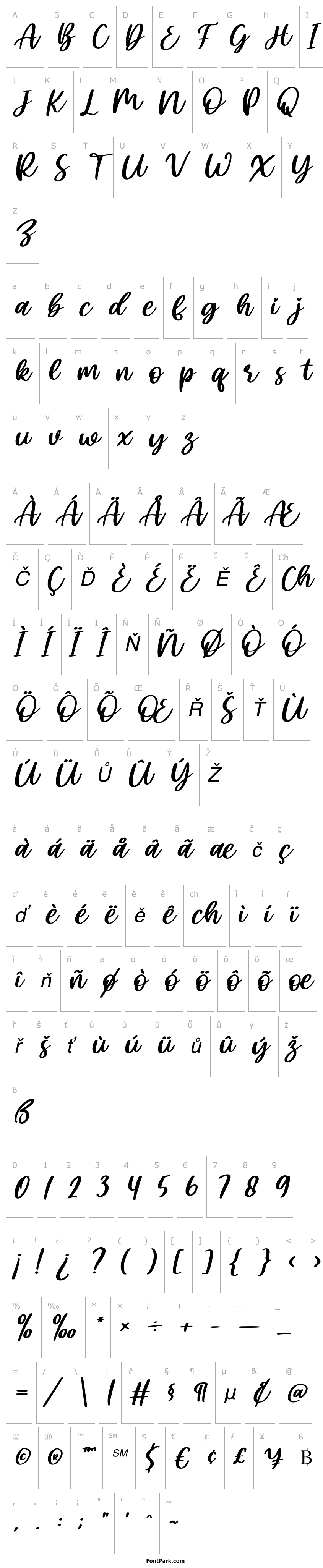 Overview Ellisha Italic