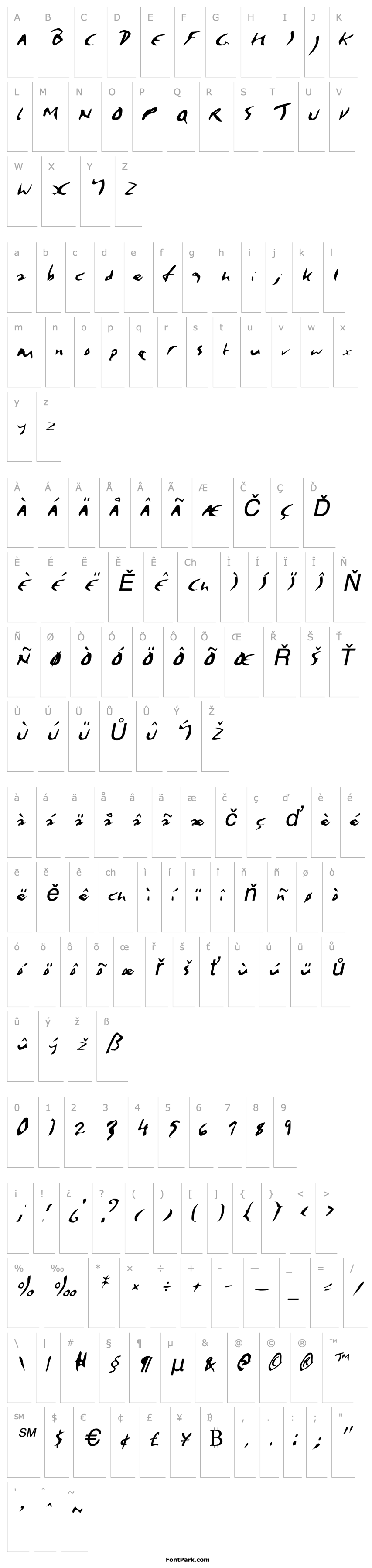 Overview Elmore Italic