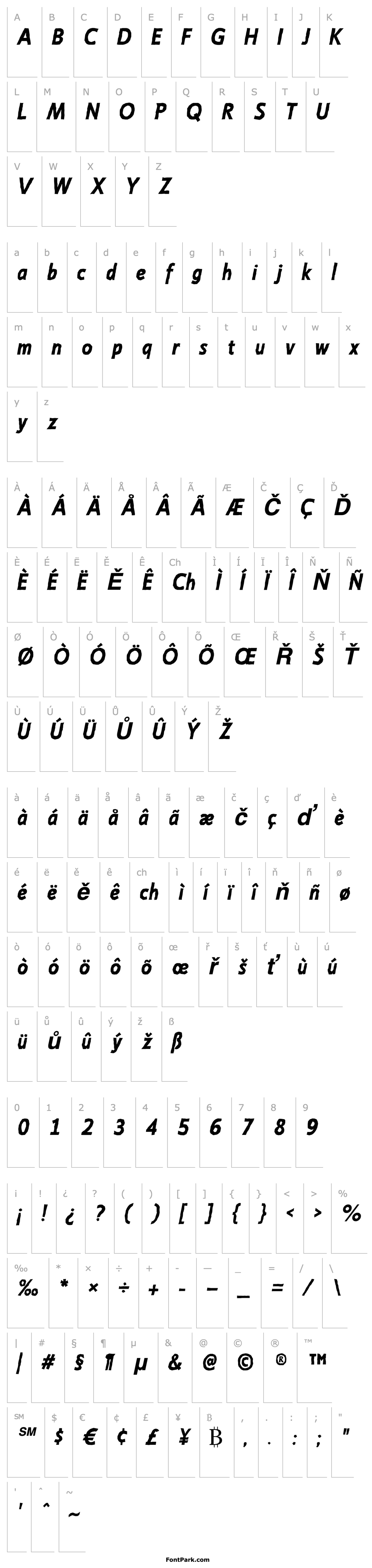 Overview Emory Bold Italic