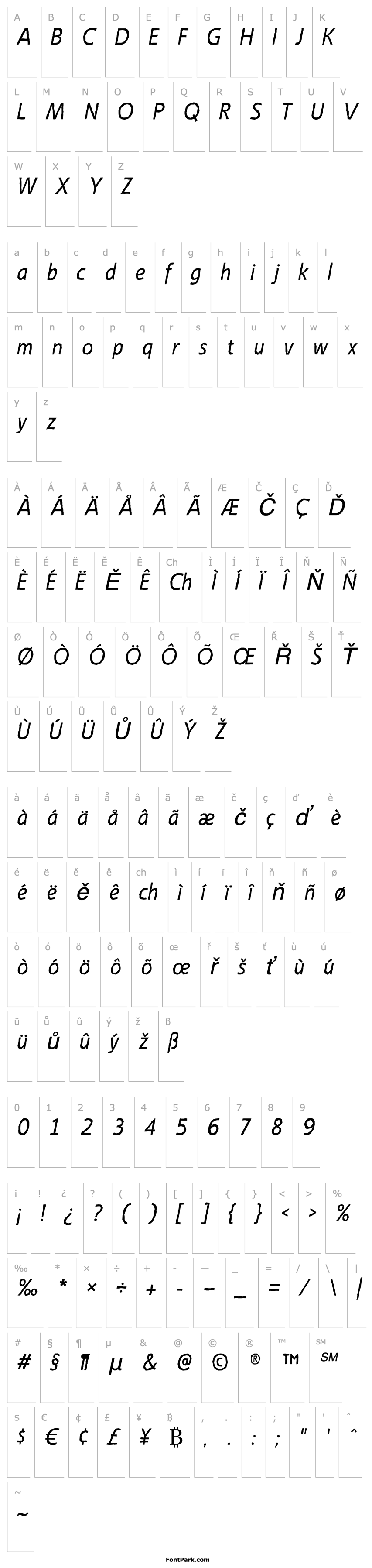Overview Emory Italic
