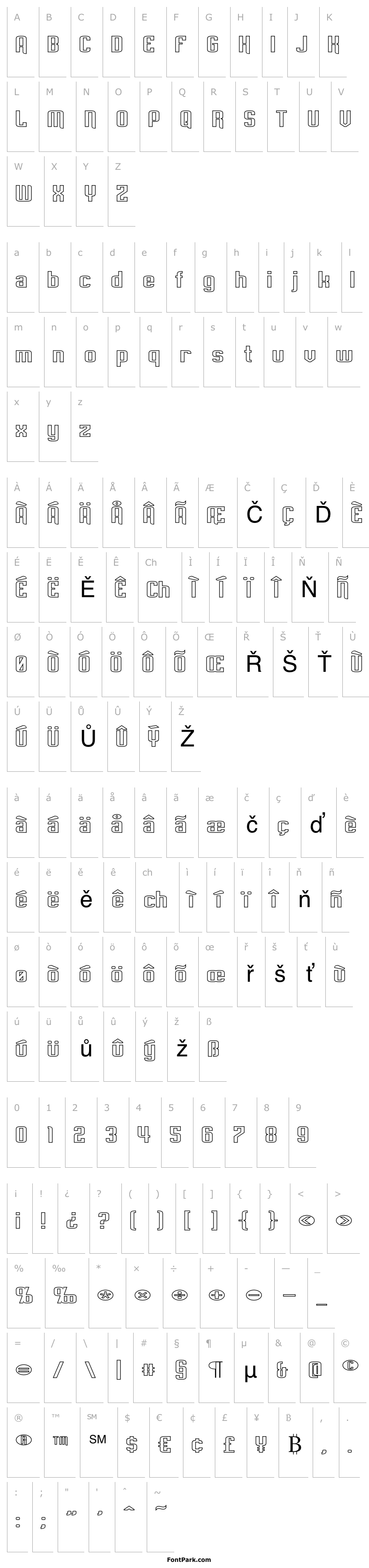 Přehled Empanada Extended Outline