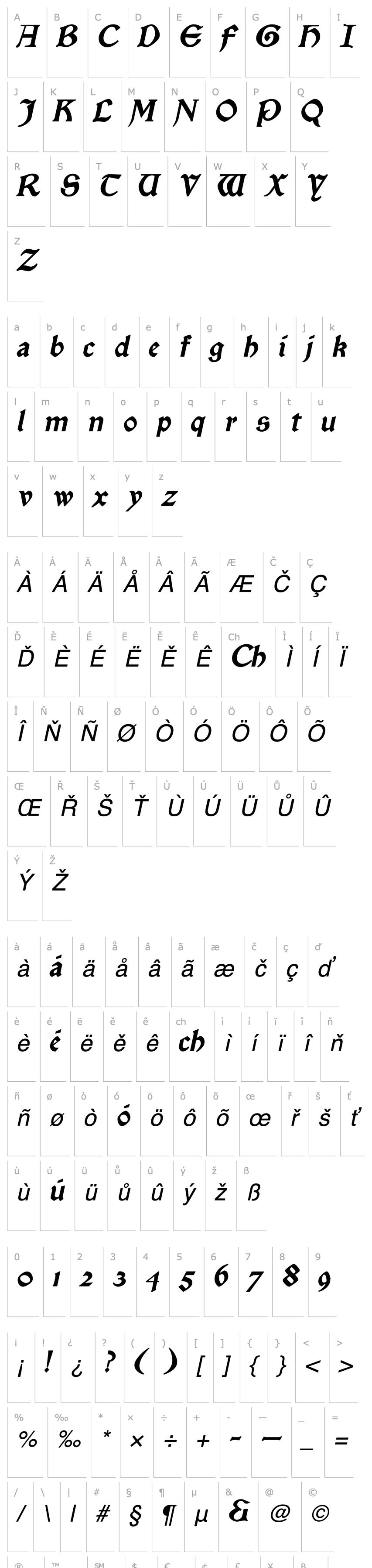 Overview Enchantment Italic