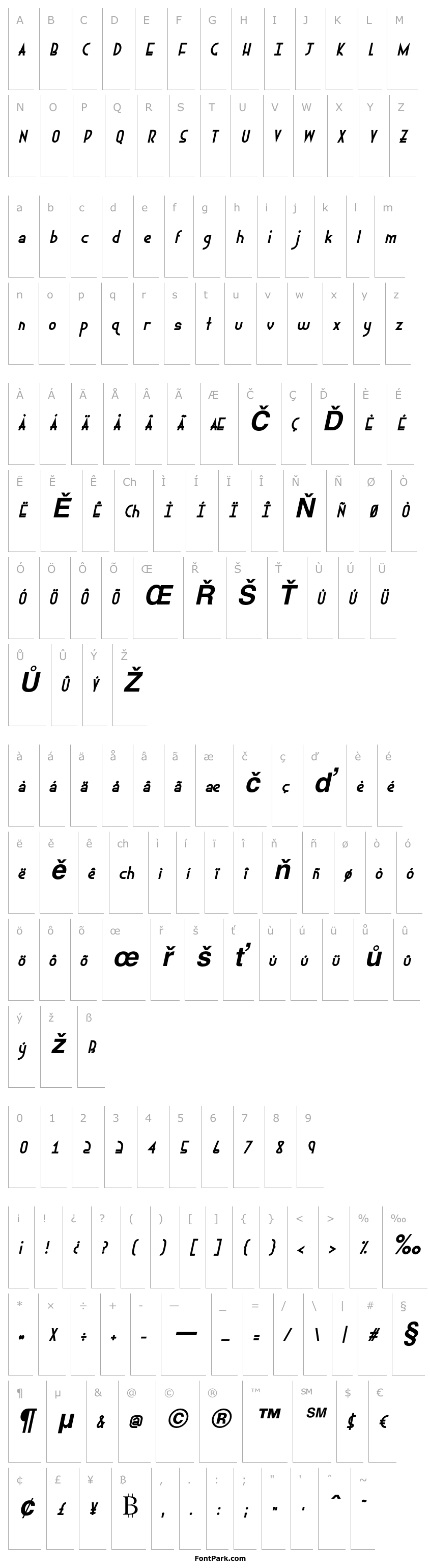 Overview Ephemerian Bold Italic