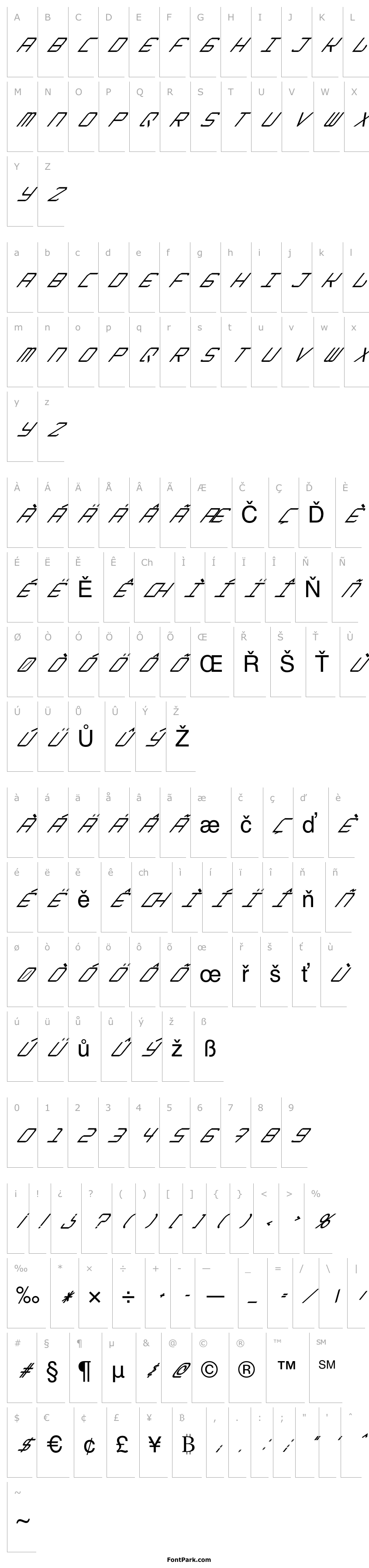 Přehled EpicenterItalic