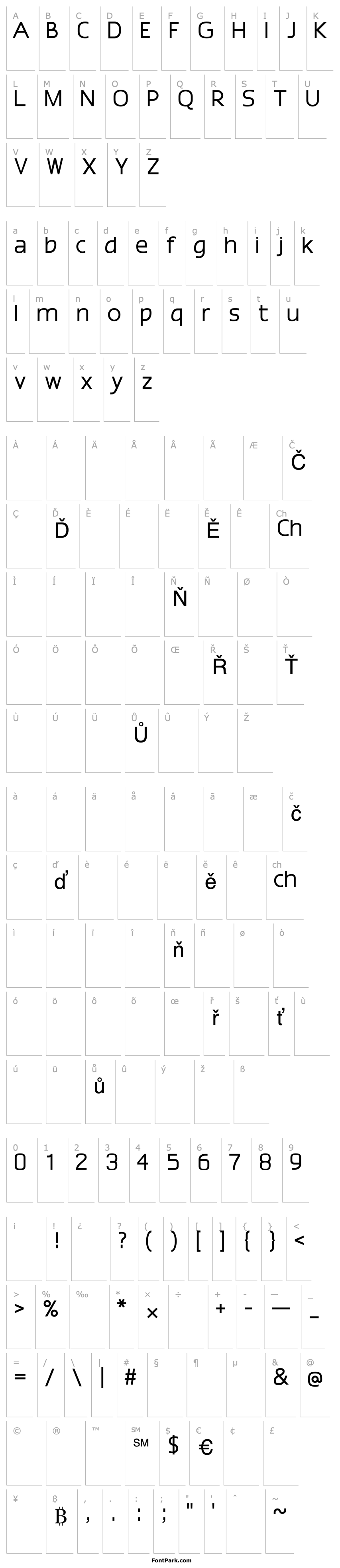 Overview Epsy Sans