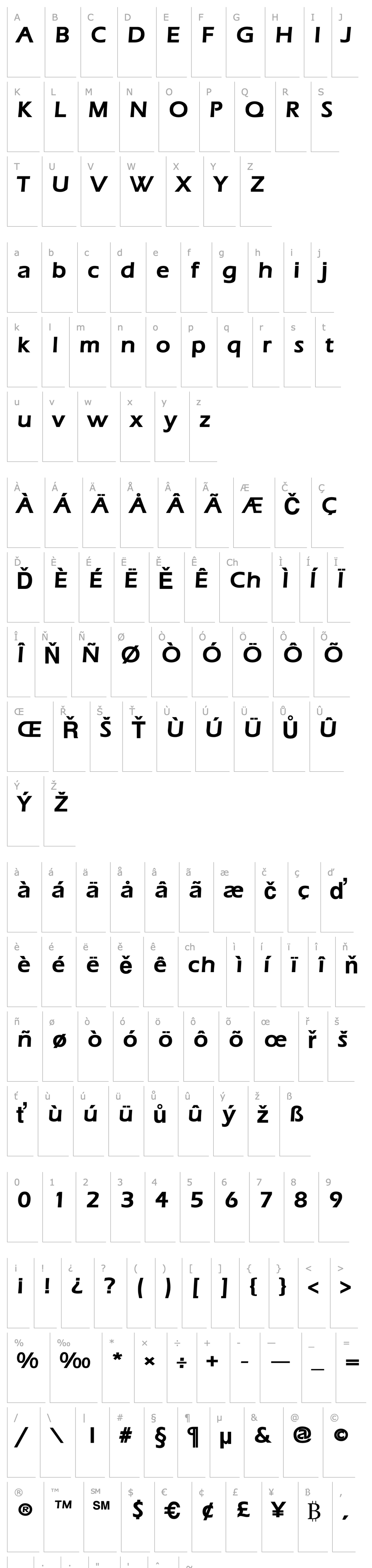 Overview Ergoe-Mild Bold