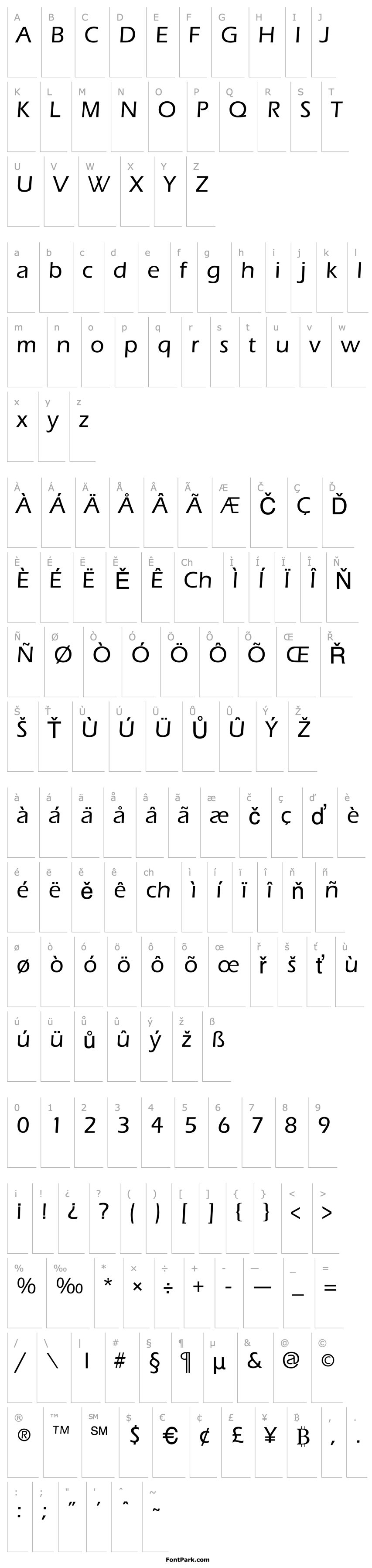 Overview ErgoeMild Regular