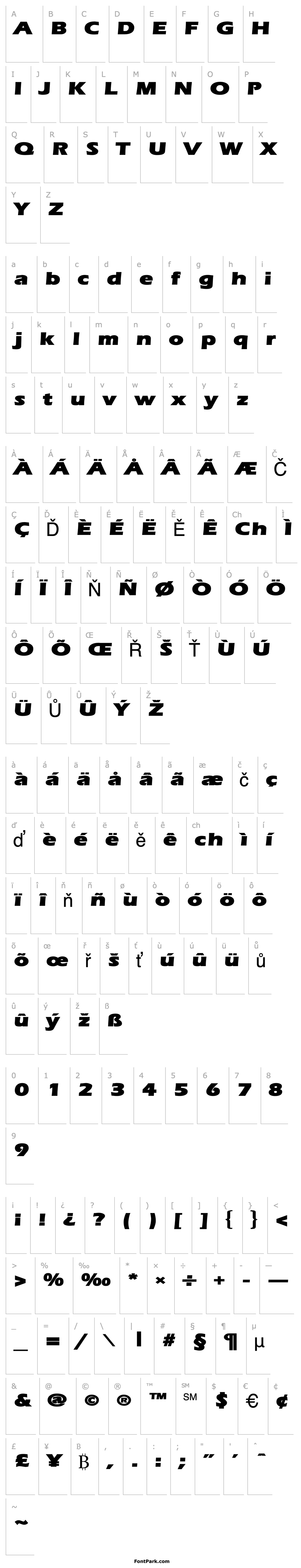 Overview ErgoeMildBlackExpanded Regular